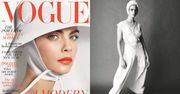Cara Delevingne cała na biało w sesji dla "Vogue'a"