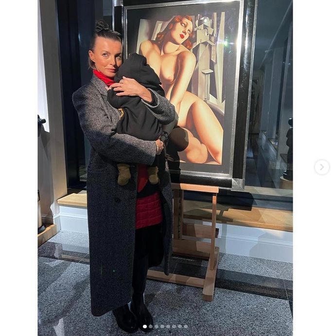 Katarzyna Sokołowska z synkiem