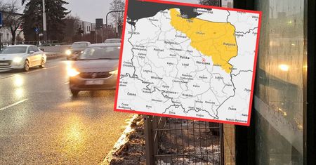 Niebezpieczne warunki na drogach. Jest ostrzeżenie