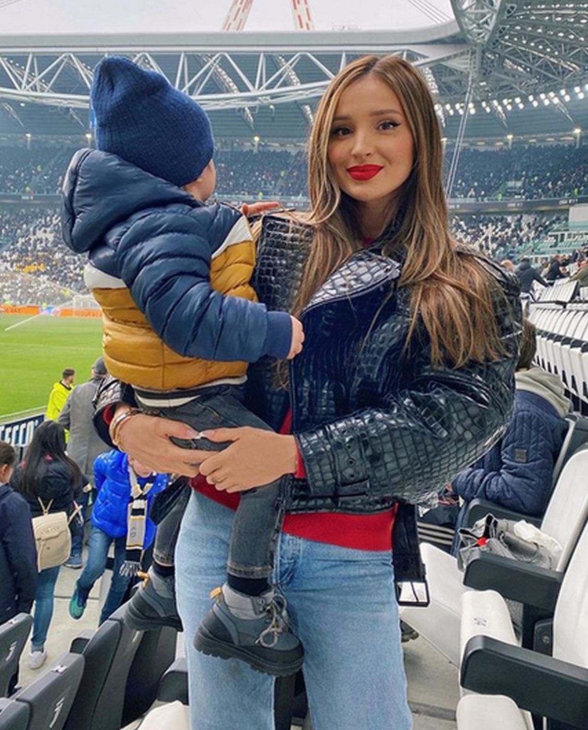Marina Łuczenko z Liamem