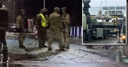 Jest nagranie z granicy. "Żelazna kurtyna staje się rzeczywistością"