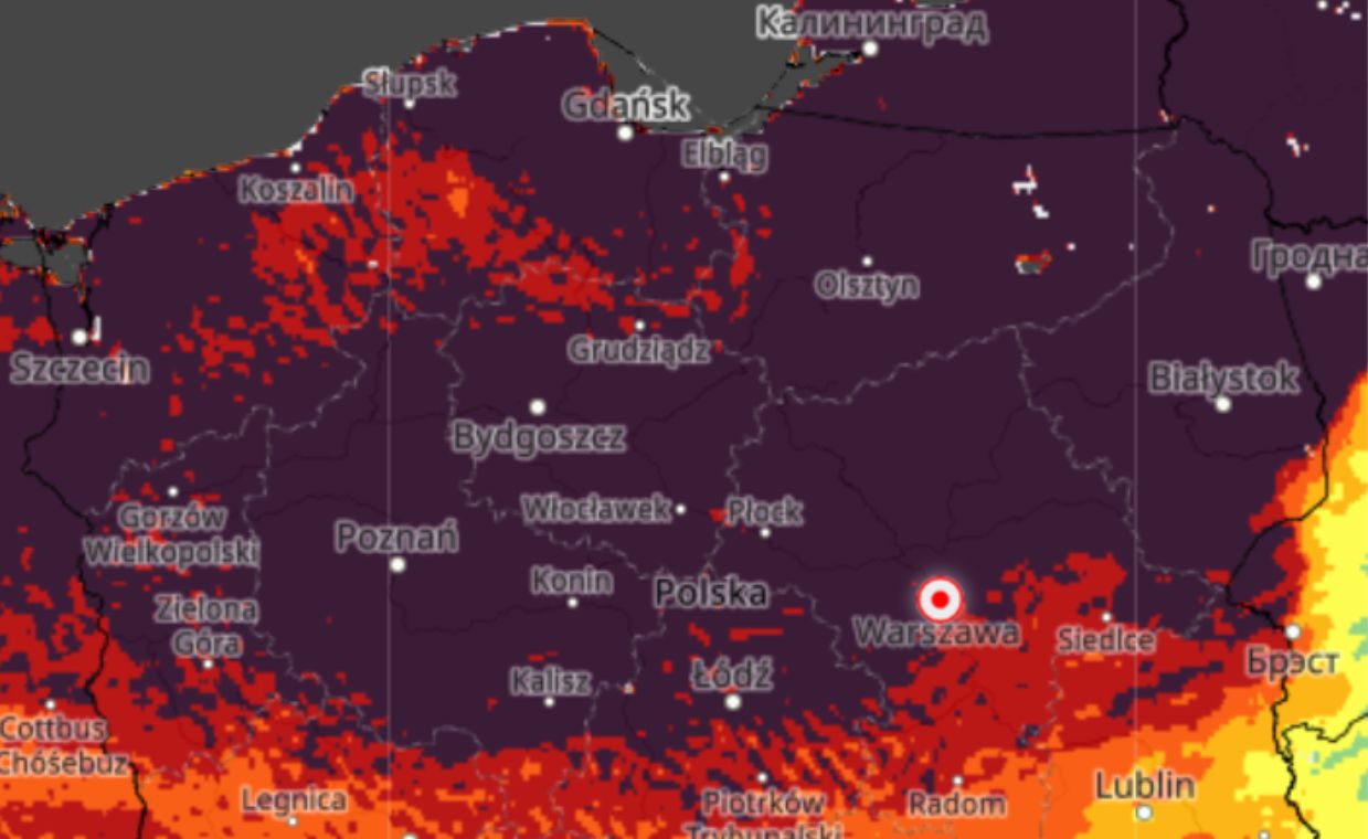 Zagrożenie pożarowe w lasach jest ekstremalnie wysokie