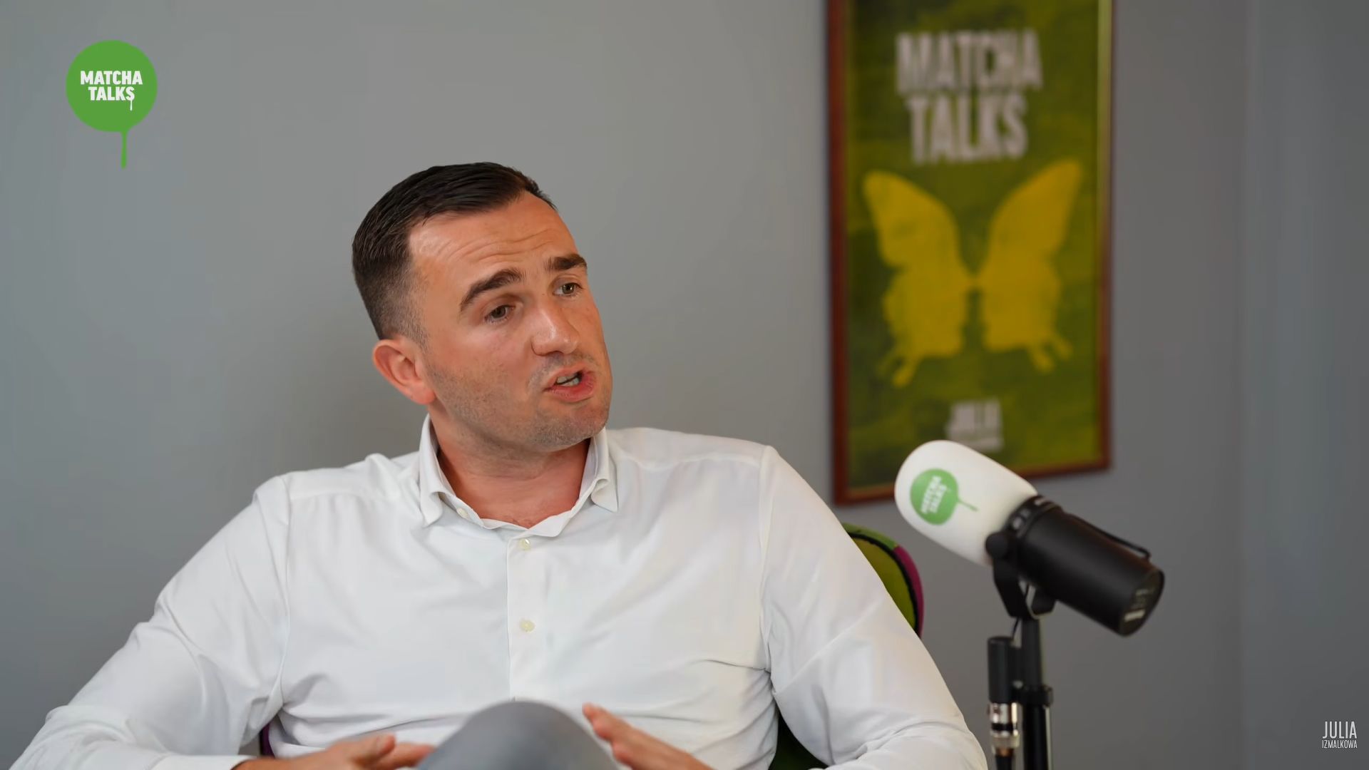 Oskar Wojciechowski w "Matcha Talks"