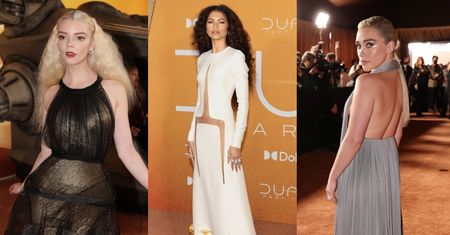REWIA MODY na nowojorskiej premierze "Diuny": zjawiskowa Zendaya, mroczna Anya Taylor-Joy, Florence Pugh w płynnym srebrze (ZDJĘCIA)