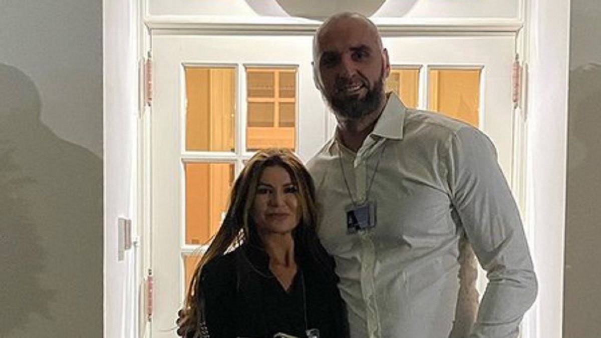 Marcin Gortat z partnerką