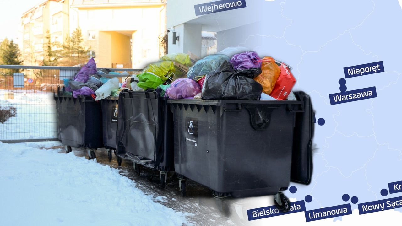 Polskie miasta drastycznie podnoszą opłaty za śmieci
