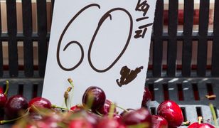 Czereśnie towarem luksusowym. Ceny szaleją, podobnie jak cytryn czy imbiru. Jednak jest nadzieja