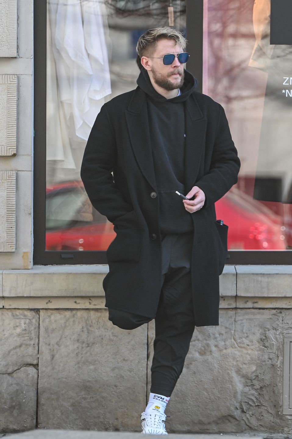 Sebastian Fabijański i Maffashion na mieście 