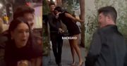 Pijany Robin Thicke bełkocze przed klubem, SZARPIĄC SIĘ z narzeczoną! "To takie ŻENUJĄCE!" (WIDEO)