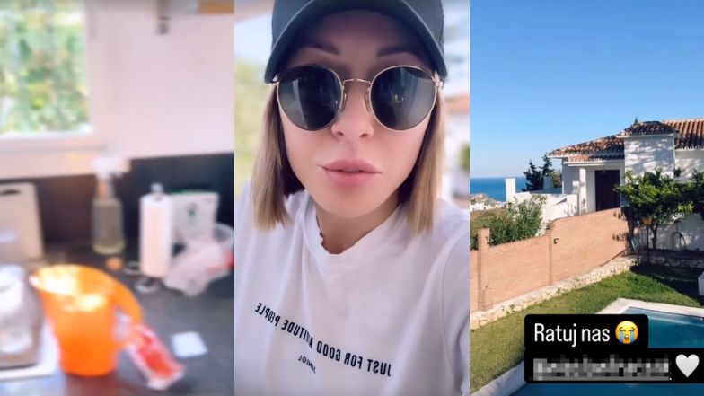 Blanka Lipińska narzeka na willę w Hiszpanii