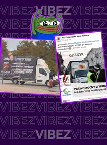 Wyrok dla kierowcy homofobusa z Gdańska. Sąd: Głosił treści sprzeczne z nauką