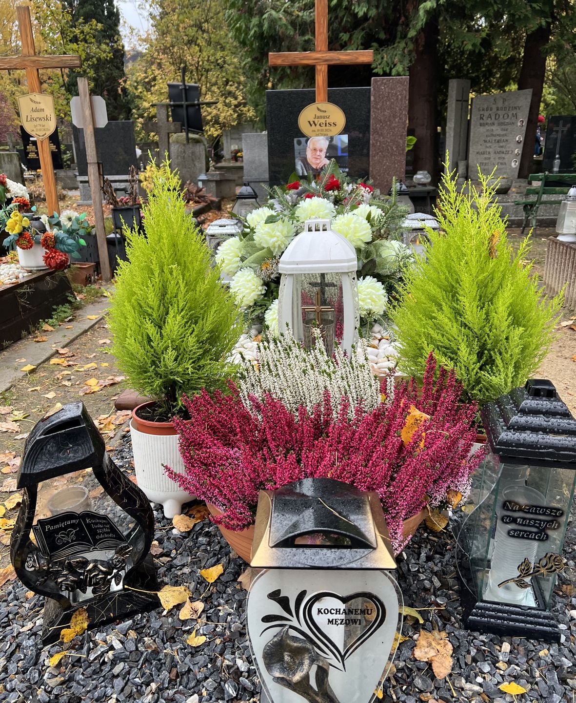 Grób Wojciecha Weissa 
