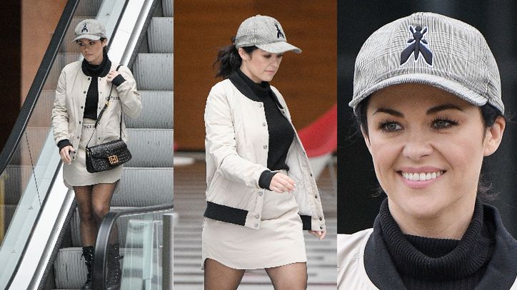 Katarzyna Cichopek wychodzi samotnie ze studia "PnŚ"