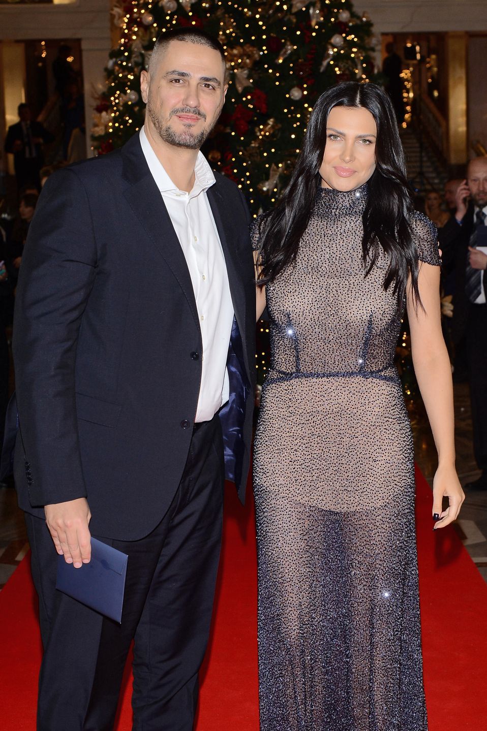 Tobias Solorz i Monika Suchecka na jubileuszowej gali 30-lecia Polsatu