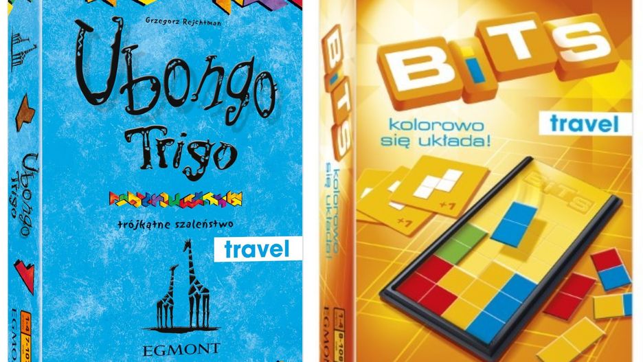 Ubongo Trigo i Bits to świetne gry kieszonkowe dla całej rodziny