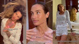 Karolina Gilon chowa się pod mydlaną pianką i trzęsie przed lustrem bujnym włosem w NOWEJ ŁAZIENCE. Nieźle ją urządziła? (ZDJĘCIA)