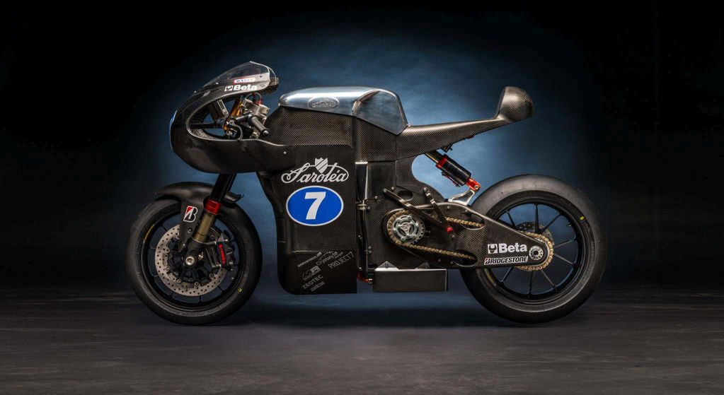 Elektryczny wyścigowy café racer: Saroléa SP7