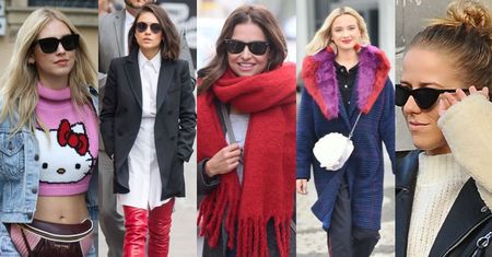 Najciekawsze uliczne stylizacje tygodnia: Lewandowska, Mercedes, Nykiel, Kunis... (ZDJĘCIA)