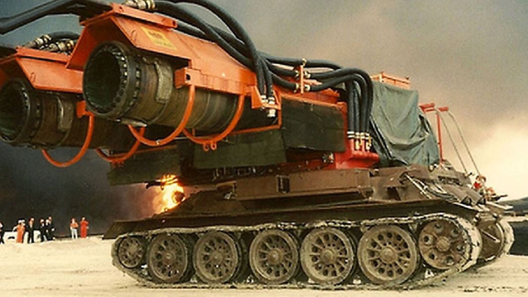 "Big Wind" - czołg z silnikiem odrzutowym. Wbrew pozorom nie służył jako napęd 1