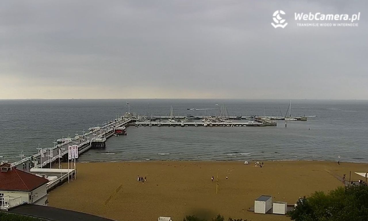 Była godz. 18:20. Takie sceny zarejestrowano w Sopocie