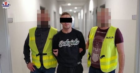 Lublin: Poszukiwali go listem gończym. Nie chciał otworzyć drzwi do mieszkania