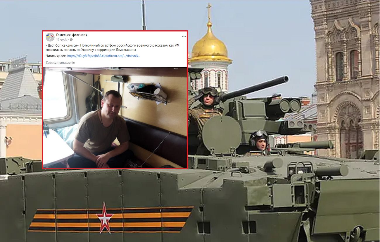 Znaleziono porzucony telefon rosyjskiego żołnierza. Wszystko się wydało