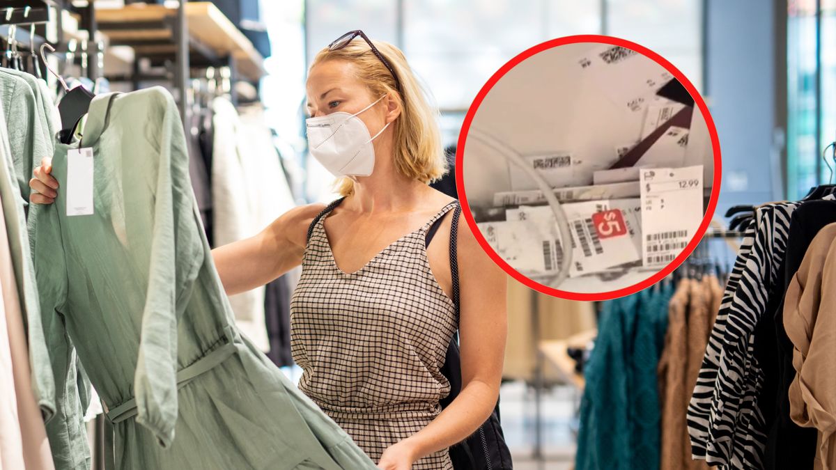 Pracownik sieciówki pokazał, co robią klienci 