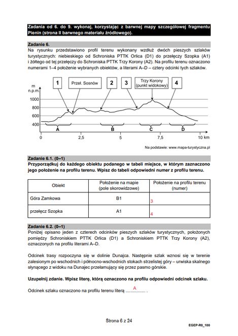 Matura z geografii 