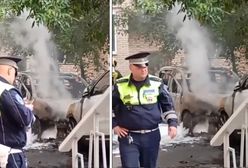 Eksplozja samochodu w centrum Moskwy. Media: zginął jeden z szefów FSB