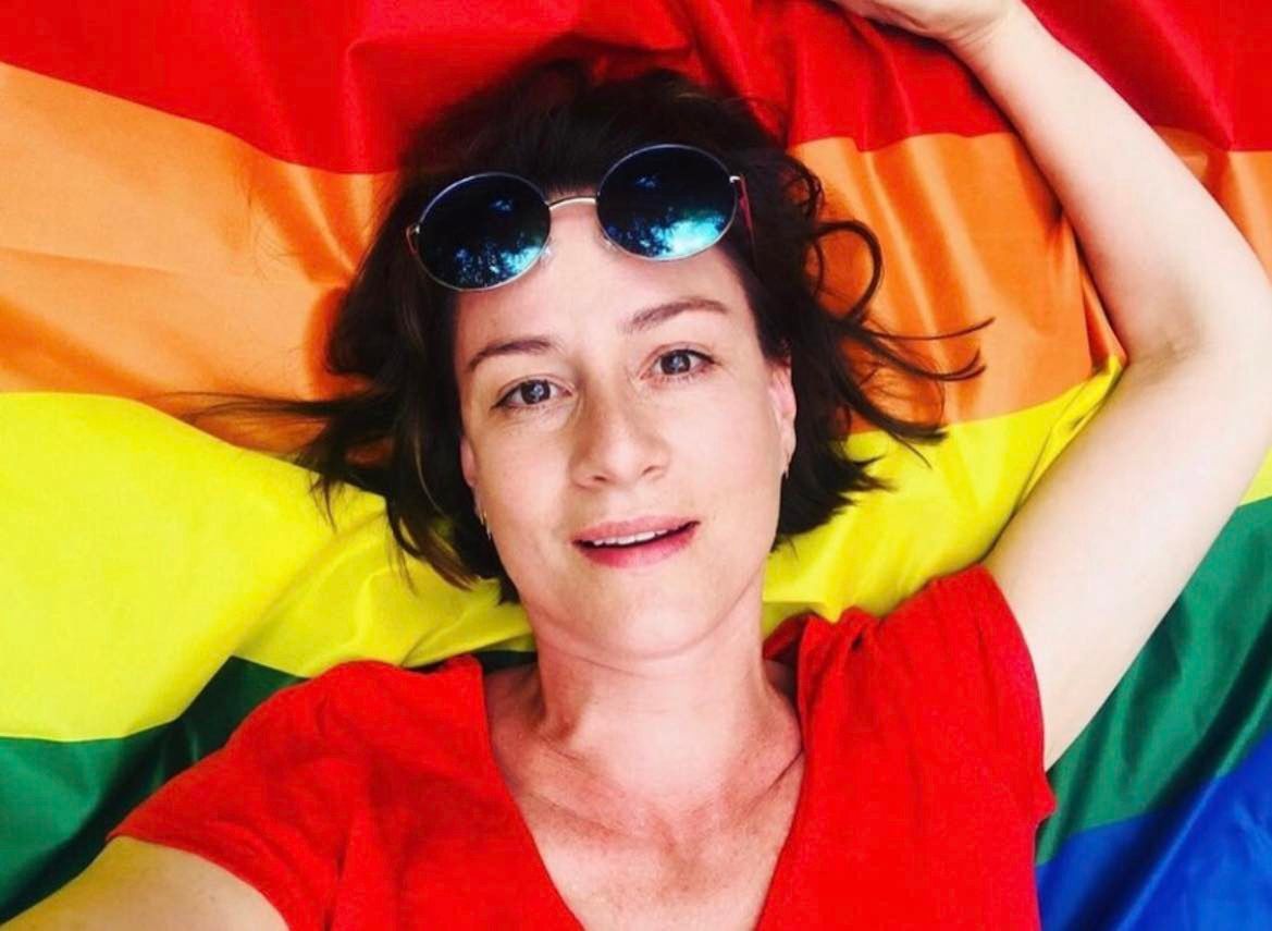 Maja Ostaszewska niesie pomoc uchodźcom