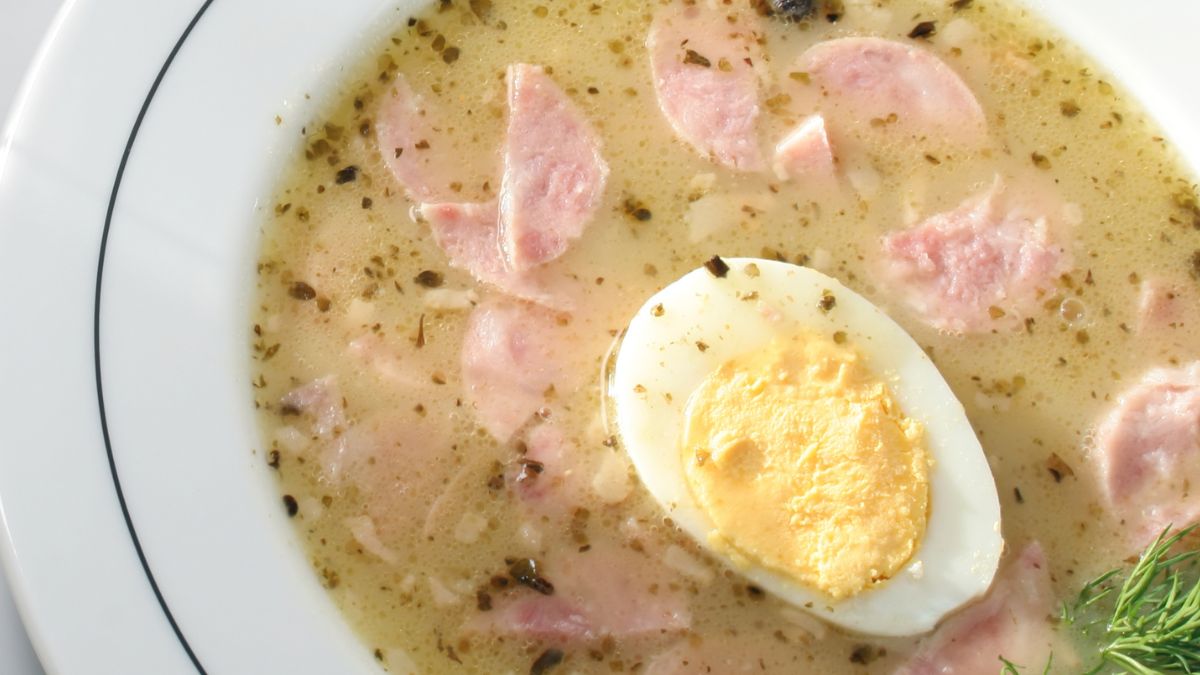 Aromatyczny żurek Ewy Wachowicz poleca się na święta