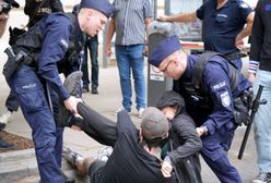 Protest studentów UW. Policja reaguje