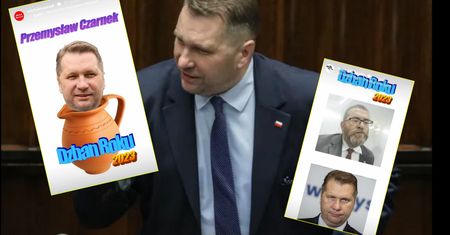 Przemysław Czarnek wygrał plebiscyt. Posypały się "gratulacje"