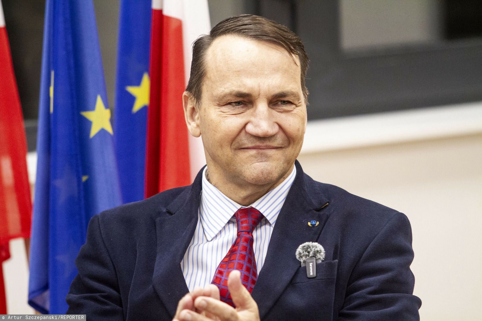 Spotkanie z ministrem Spraw Zagranicznych Rados?awem Sikorskim w Olsztynie
31.10.2024 Olsztyn Wyklad i konferencja z ministrem Spraw Zagranicznych Radoslawem Sikorskim fot. Artur Szczepanski/REPORTER n/z Radoslaw Sikorski minister Spraw Zagranicznych
Artur Szczepanski/REPORTER