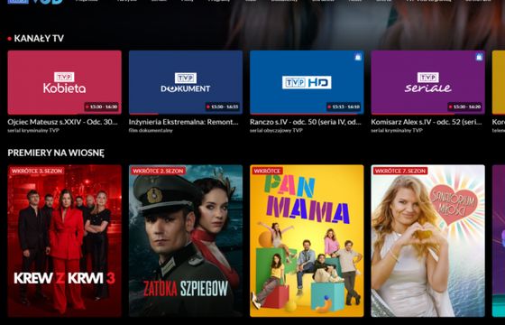 TVP planuje dodatkowe kanały w internecie