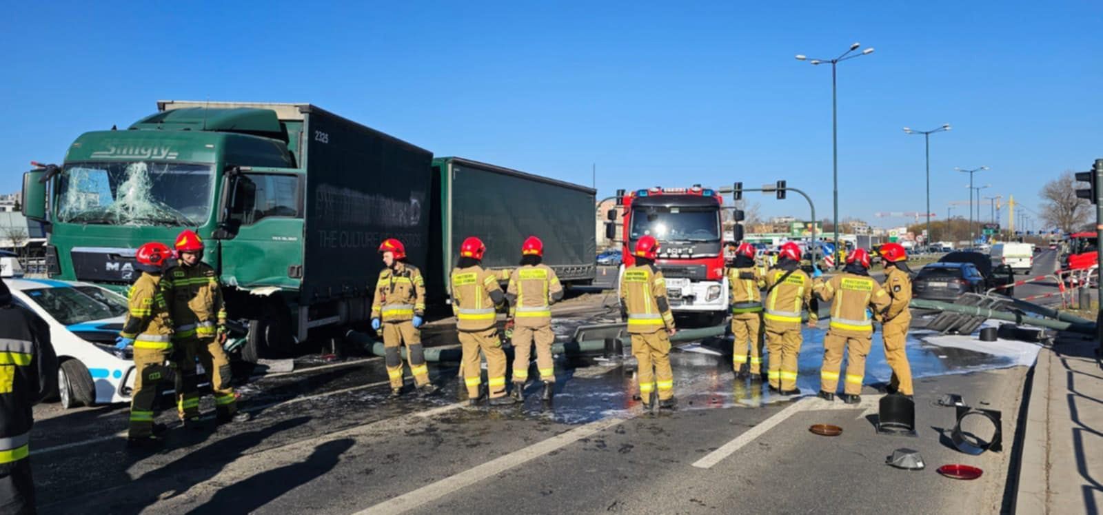 Wypadek na Opolskiej