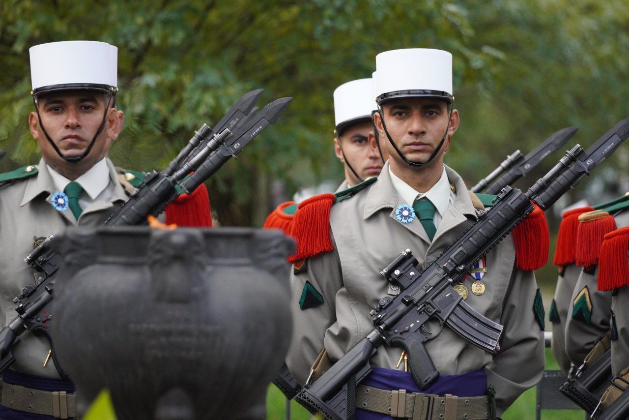Żołnierze Legii Cudzoziemskiej w Łodzi