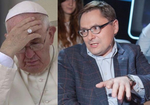 Tomasz Terlikowski znów tłumaczy, że papież nie wie, co mówi. "Nie używam stwierdzenia "herezja""