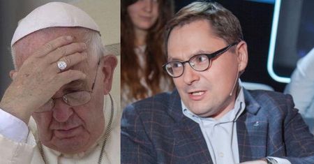Tomasz Terlikowski znów tłumaczy, że papież nie wie, co mówi. "Nie używam stwierdzenia "herezja""