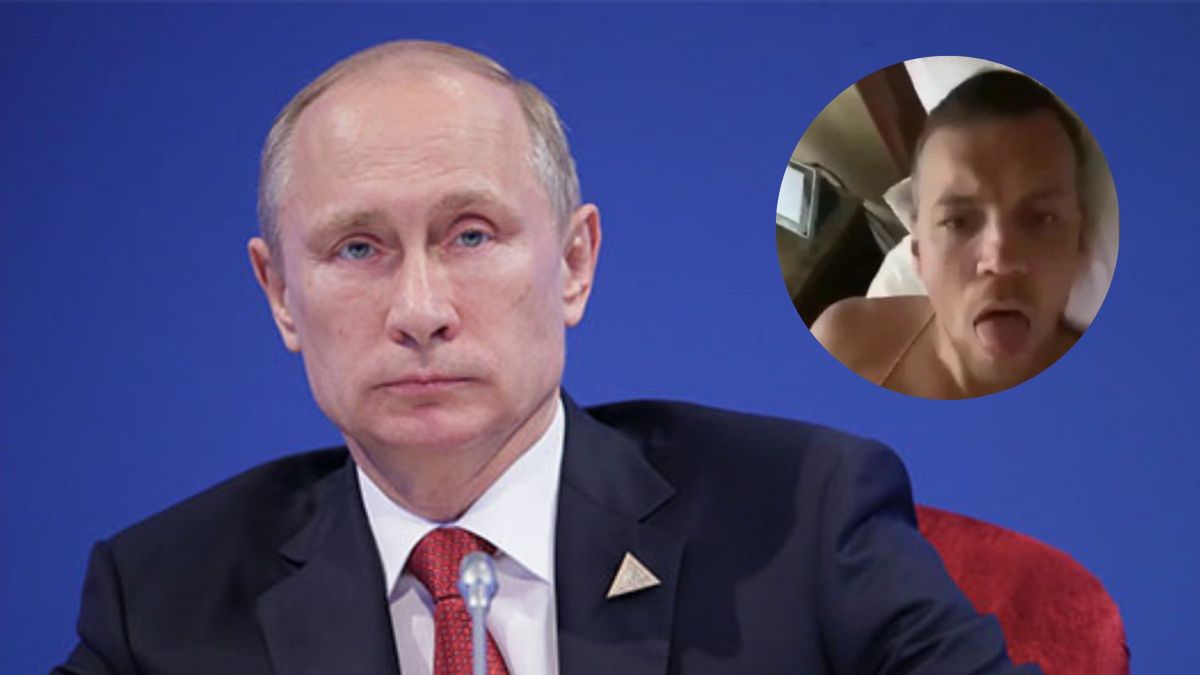 Putin komentuje wideo piłkarza