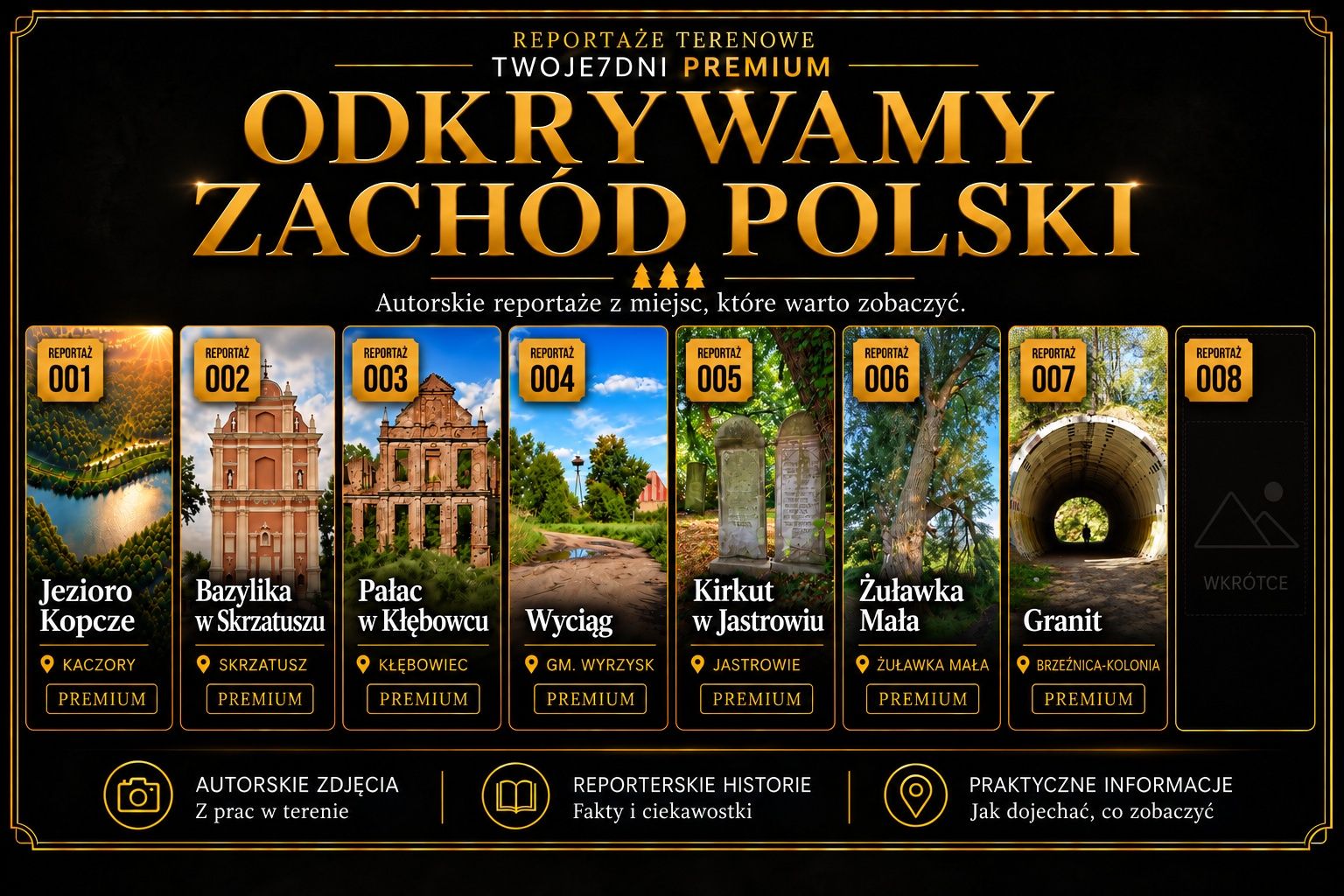 Odkrywamy Zachód Polski - Twoje7dni PREMIUM