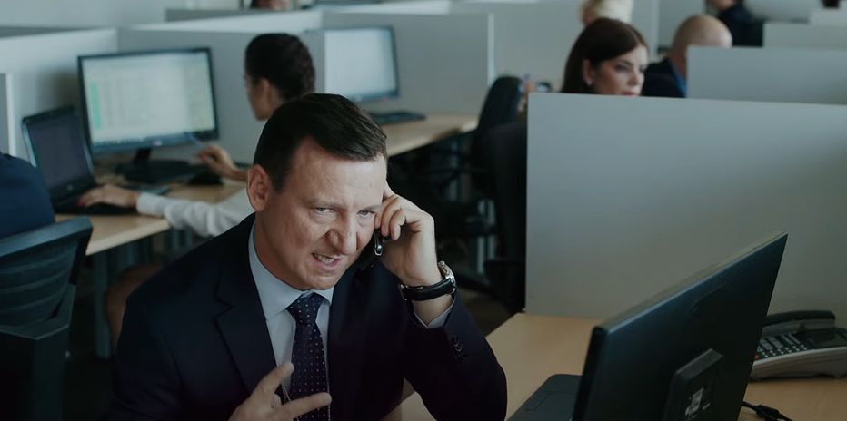 Fragment filmu "Król życia"