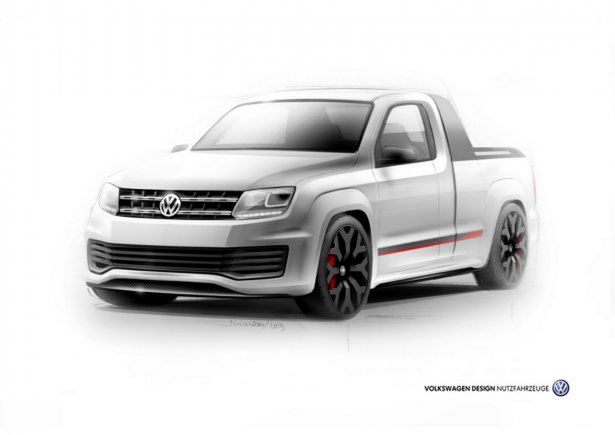 VW Amarok R-Style - zadziorny pick-up zadebiutuje nad jeziorem Wörthersee