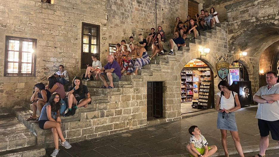 Na Rodos w każdym miejscu można poczuć wakacyjną atmosferę