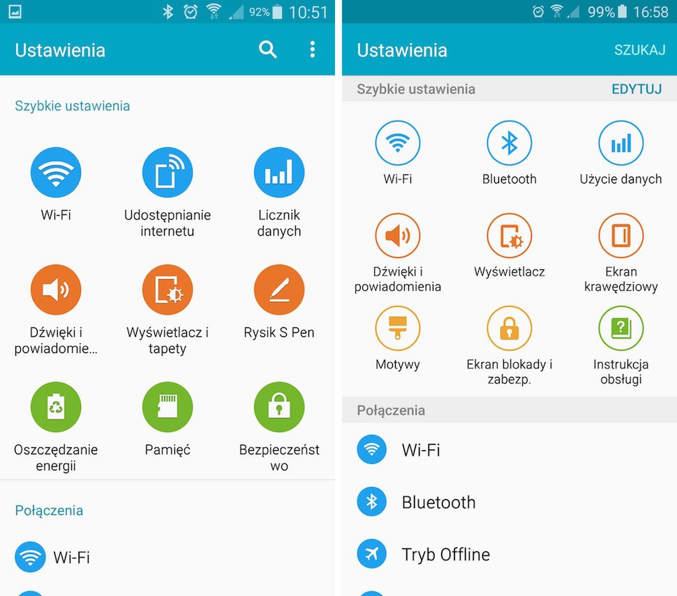 Galaxy S6 (edge) - przegląd interfejsu. Jak zmienił się TouchWiz? 16