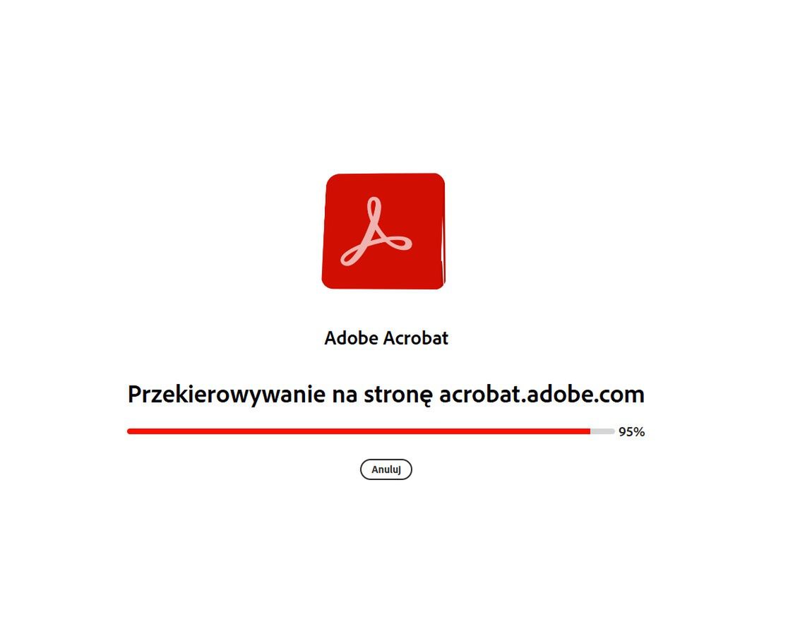 Adobe Acrobat oferuje narzędzie do kompresowania online