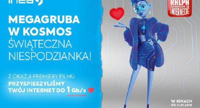 Inea w ramach świątecznej promocji przyspieszyła prędkość internetu