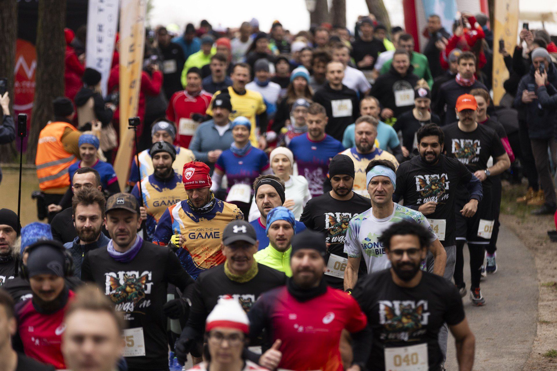 Bieg z Wąsem nad zalewem w Kryspinowie i Budzyniu