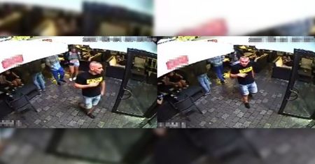 Kto go rozpoznaje? Wyszedł z baru w centrum Lublina i uszkodził skodę