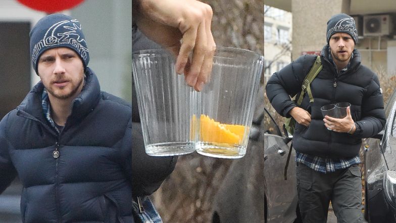 Maciej Musiał "przyłapany" na mieście